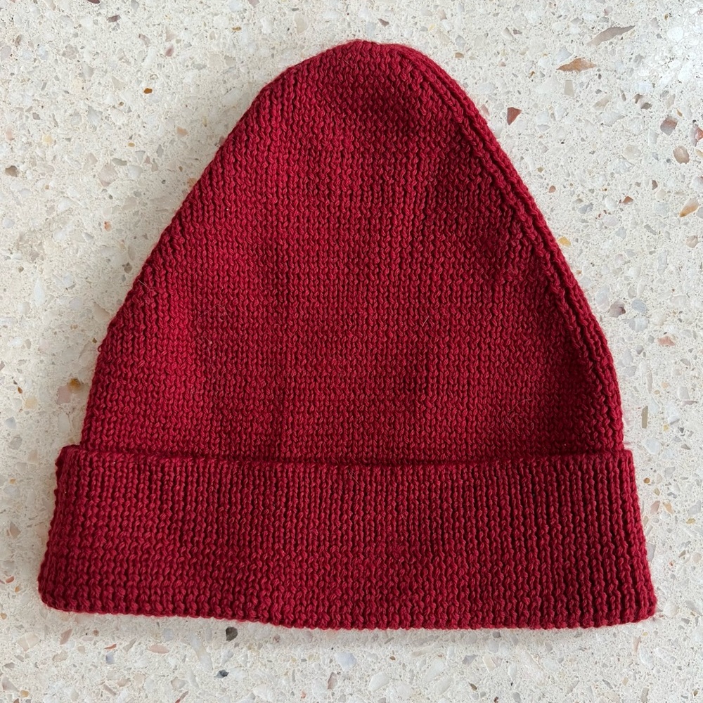 James Street Wool Port Beanie Red